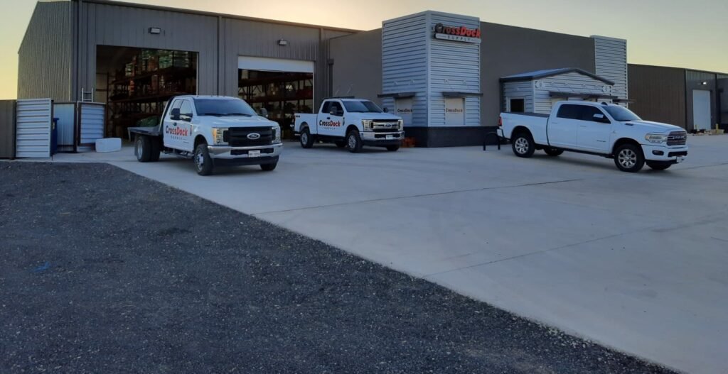 View of CrossDock Supply's Warehouse - A hose supplier in Midland, TX